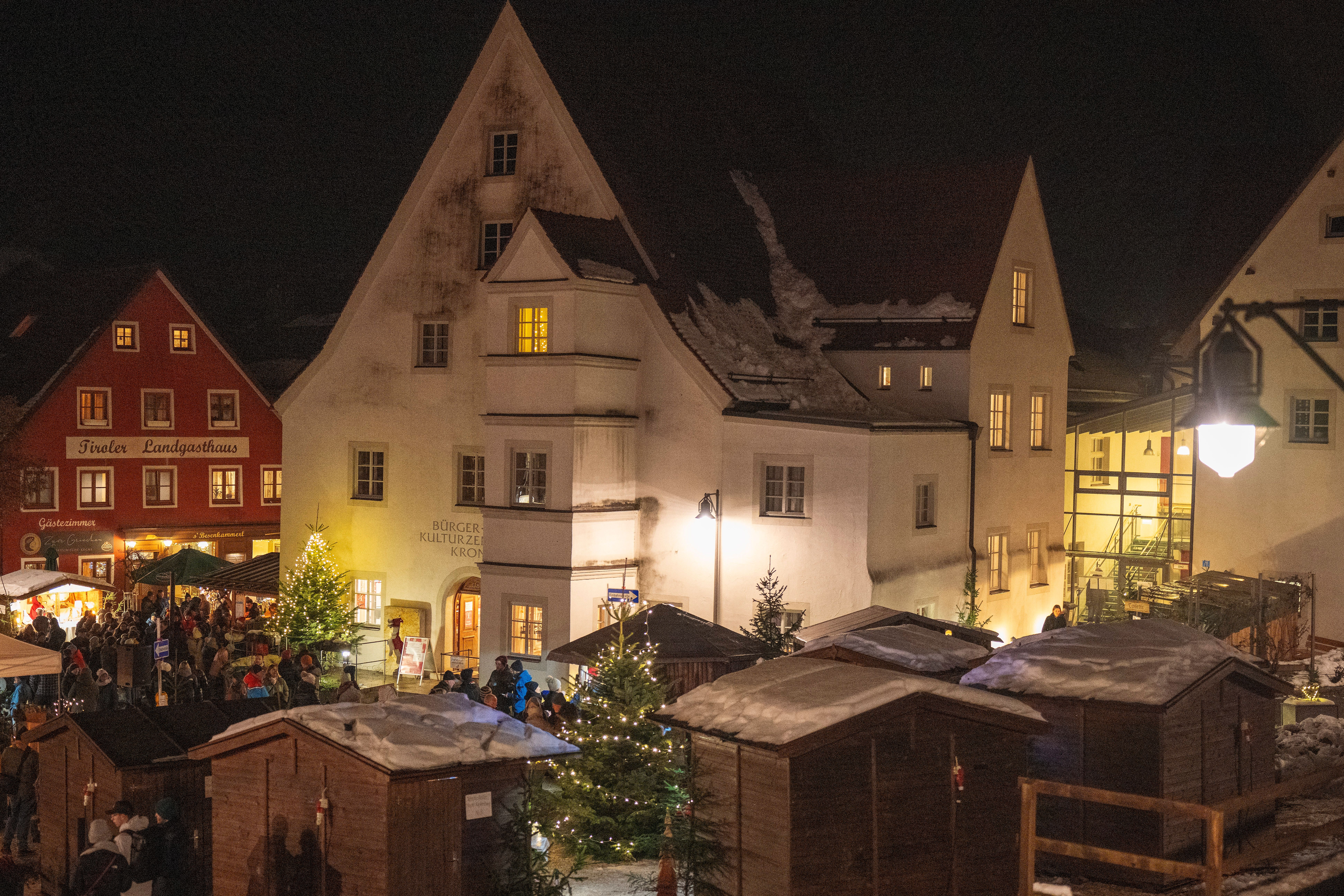 Romantischer Weihnachtsmarkt