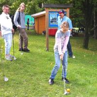 Golfluft schnuppern